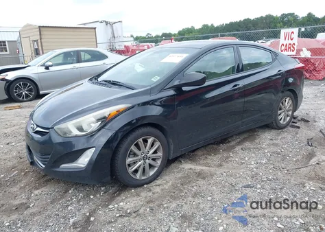 2014 Hyundai Elantra Se из США, поврежденный, VIN KMHDH4AE8EU107997